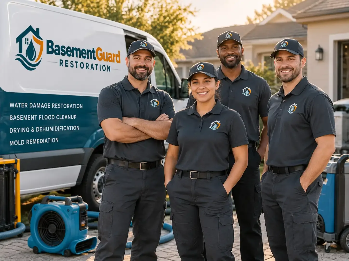 Basement Water Damage Restoration company in Crowder, OK